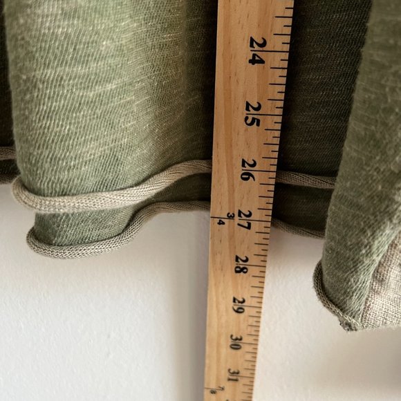 Free People Beach Cocoon Cowl Neck Pullover One Body Green - Picture 5 of 8